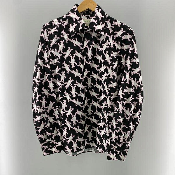 【中古】MARNI ダンスバニー L/Sプルオーバー 40 黒いこと×サクラ色 マーニ[24]