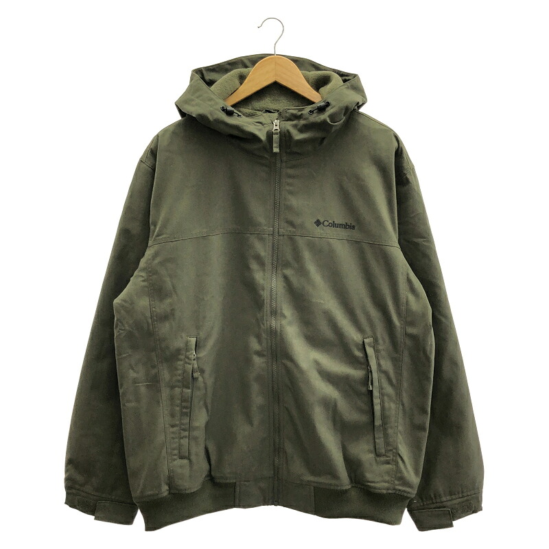 【中古】Columbia ロマビスタフーディー 大きさ2XL 緑であること[79]