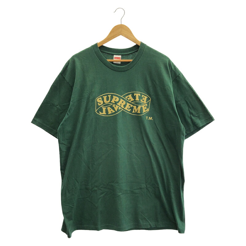 【中古】SUPREME ETERNAL TEE 緑 XL[79]