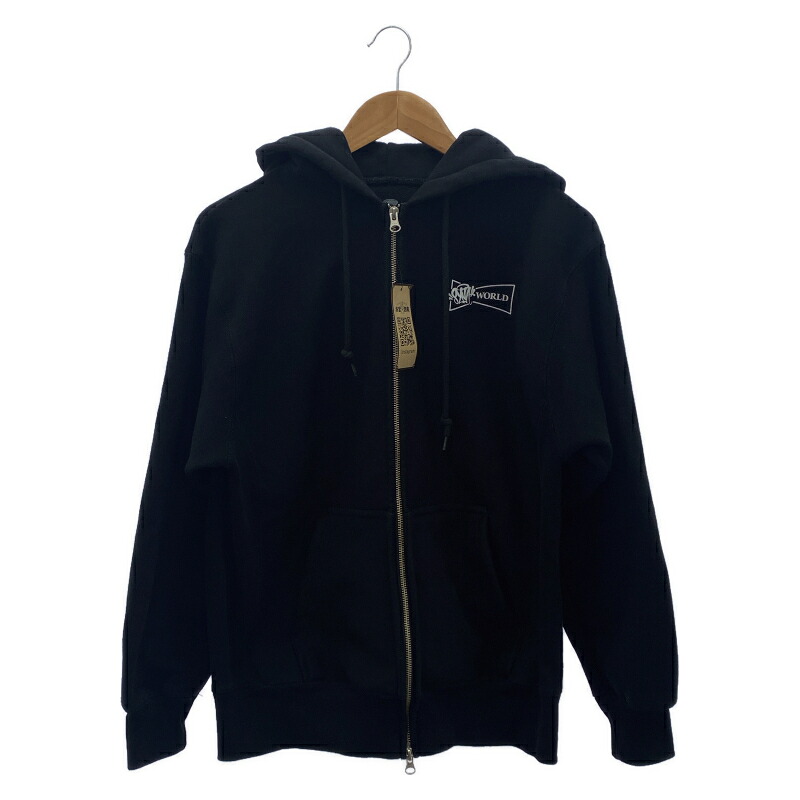 【中古】VERDY×Central Cee SYNA WORLD VICK Wasted Youth Zip-up Hoodie 大きさM ヴェルディ セントラルシー[24]
