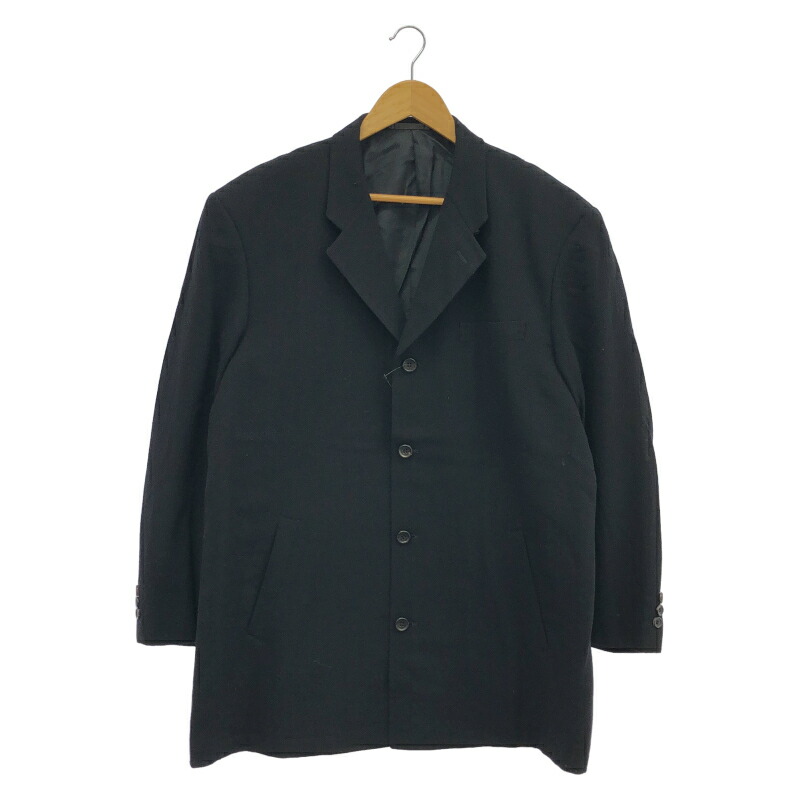 【中古】COMME des GARCONS HOMME 上衣 M HJ-10030M 黒いこと コムデギャルソンオム AD1994[10]