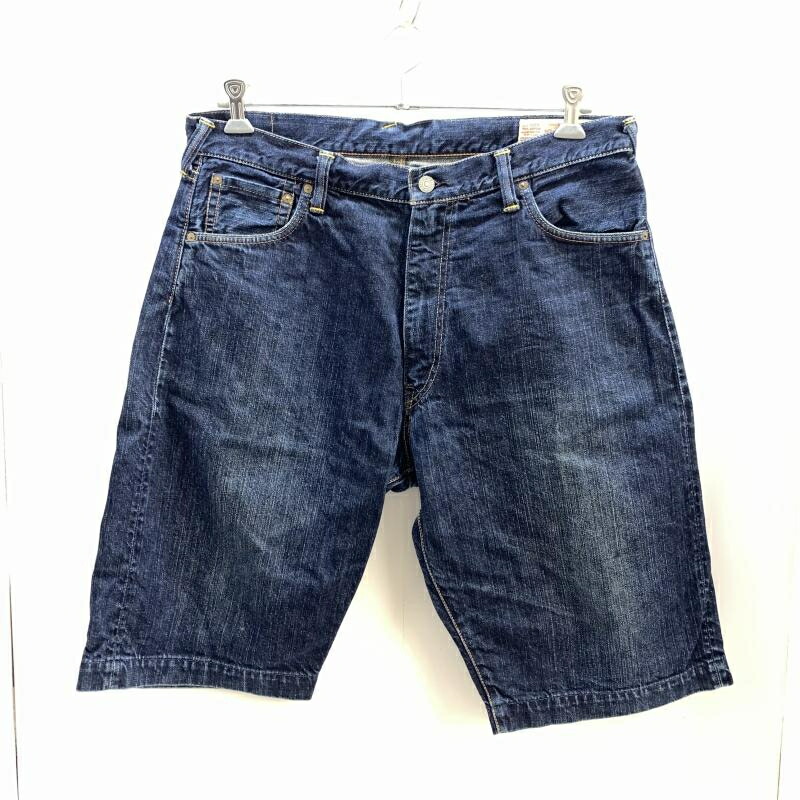 【中古】EVISU 7001 デニムショーツ 大黒 W36 インディゴ エヴィス[92]｜お宝創庫