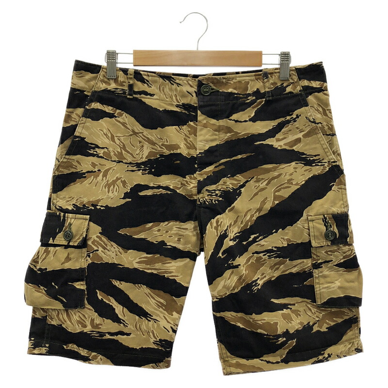 【中古】The REAL McCOY'S TIGER CAMOUFLAGE SHORTS L リアルマッコイズ[24]｜お宝創庫