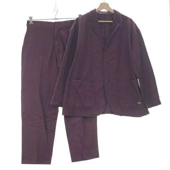 【中古】Dickies &times; TRIPSTER セットアップ M ボルドー ディッキーズ トリップスター[10]｜お宝創庫