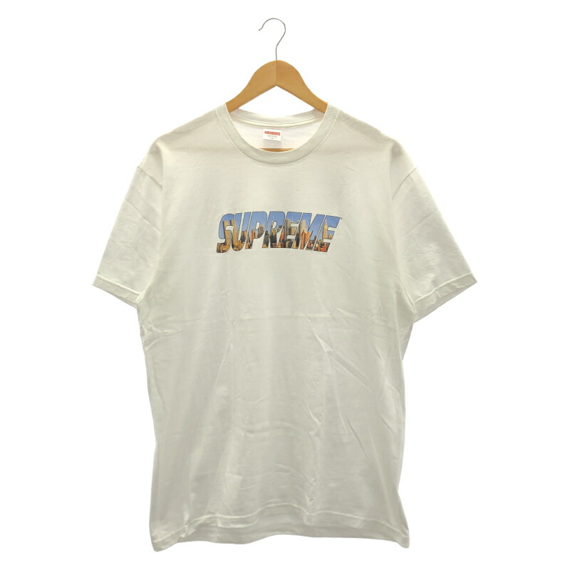 【中古】Supreme Gotham Tee M 白いこと シュプリーム[10]