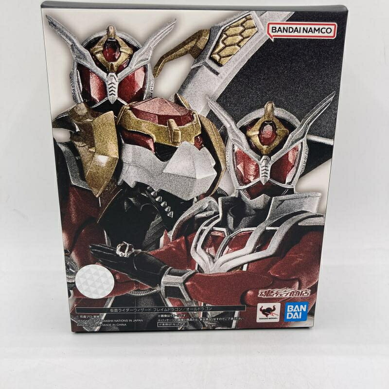 【中古】S.H.Figuarts (真骨彫製法) 仮面ライダーウィザード フレイムドラゴン／オールドラゴン[90]｜お宝創庫