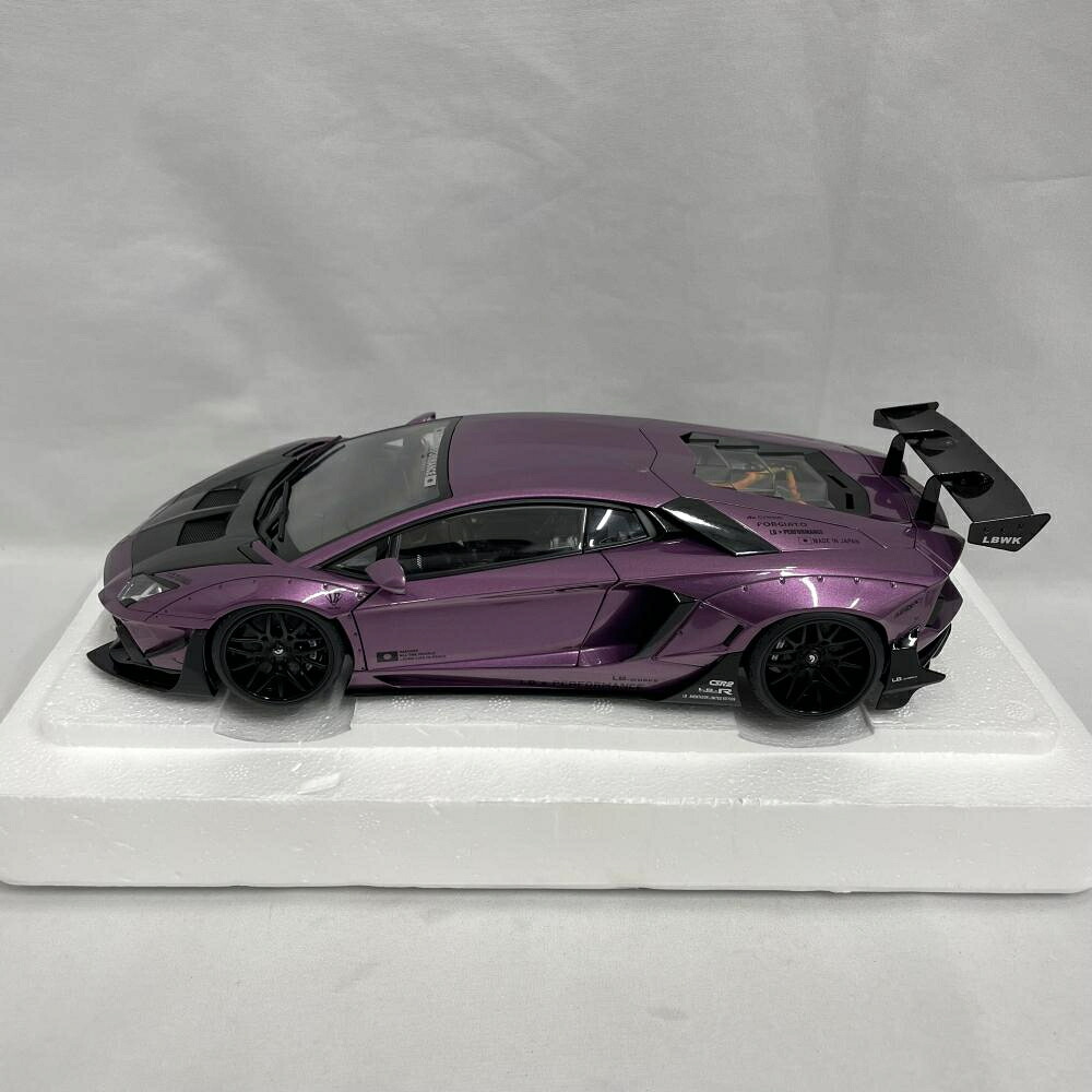 【中古】1/18 ﾘﾊﾞﾃｨｰｳｫｰｸ LB-WORKS ﾗﾝﾎﾞﾙｷﾞｰﾆ ｱｳﾞｪﾝﾀﾄﾞｰﾙ ﾘﾐﾃｯﾄﾞｴﾃﾞｨｼｮﾝ(ﾒﾀﾘｯｸ･ﾊﾟｰﾌﾟﾙ VIOLA SE30 &times;ｶｰﾎﾞﾝﾌﾞﾗｯｸ･ﾎﾞﾝﾈ[79]｜お宝創庫