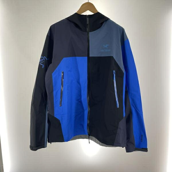 【中古】ARC'TERYX　BETA JACKET サイズXL BEAMS 青/黒 アークテリクス[91]｜お宝創庫