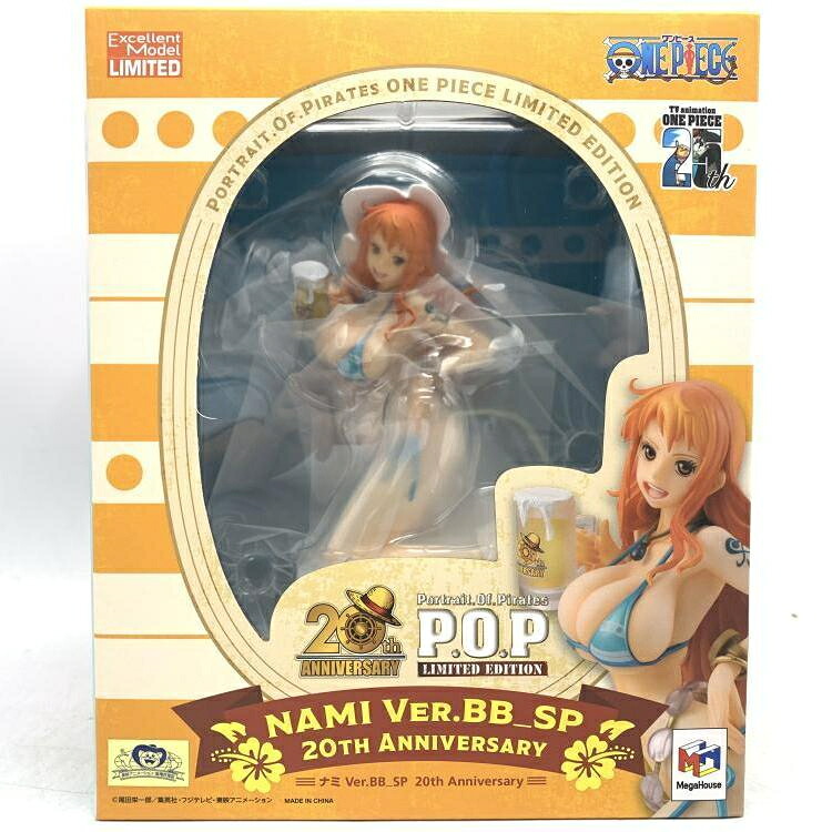【中古】未開封)Portrait.Of.Pirates (P.O.P) LIMITED EDITION ナミ Ver.BB_SP 20th Anniversary[69]｜お宝創庫