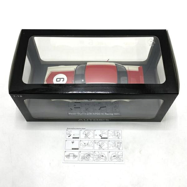 【中古】【開封】1/18 NISSAN SKYLINE GT-R(KPGC10) RACING 1971 KUNIMITSU TAKAHASHI 高橋国光 #6 JAPAN GP WINNER [87176][95]｜お宝創庫