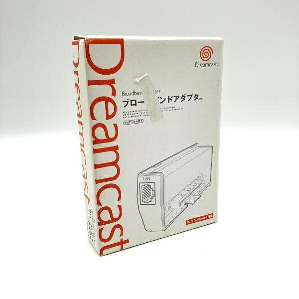 【中古】ｹﾞｰﾑOP）【箱・説明書付き】SEGA/ブロードバンドアダプタ ドリームキャスト用/HIT-0401/箱傷み[6]｜お宝創庫