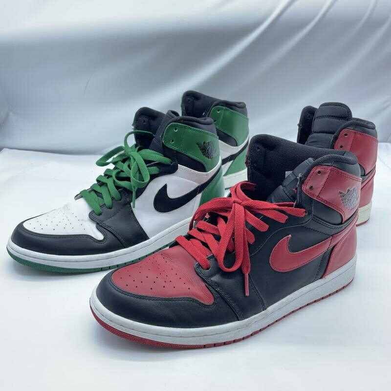 【中古】NIKE 09年製 AIR JORDAN Defining Moments Pack One 60 Pts サイズ29cm 371381-991 ナイキ レッド グリーン[19]｜お宝創庫
