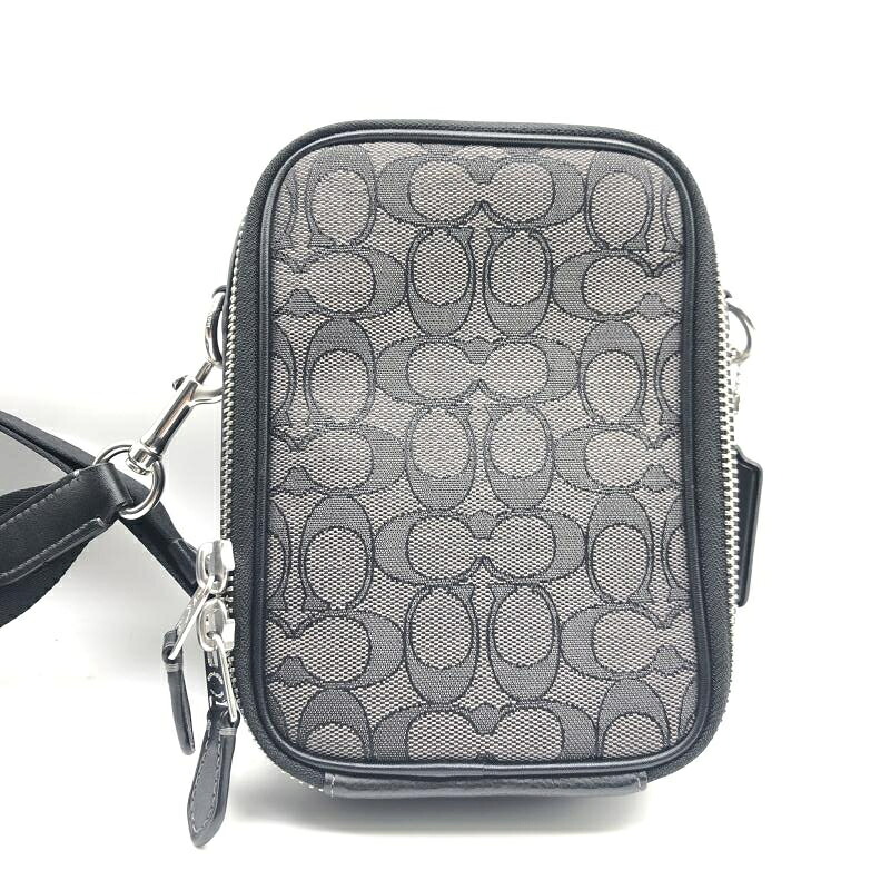 【中古】COACH ショルダーバッグ CH097　ブラック コーチ[17]｜お宝創庫