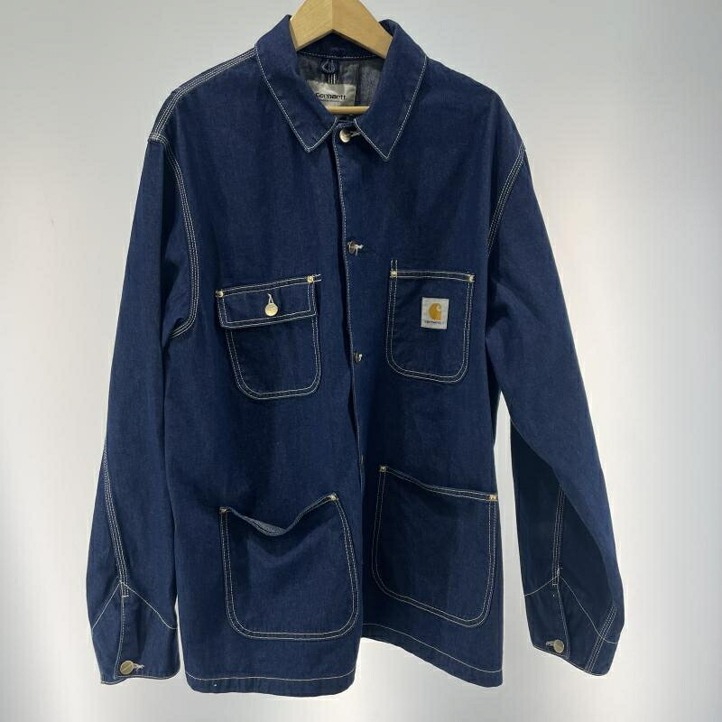 【中古】Carhartt デニムジャケット サイズL カーハート[19]｜お宝創庫