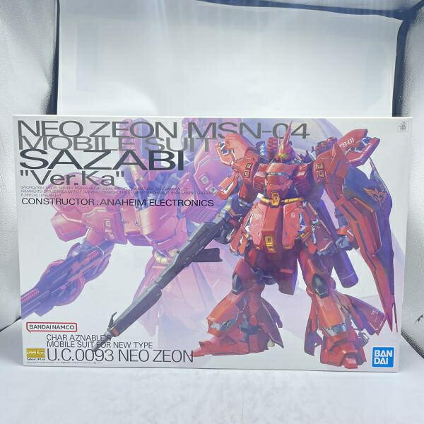【中古】ｶﾞﾝﾀﾞﾑ）MG 1/100 MSN-04 ｻｻﾞﾋﾞｰ Ver.Ka[92]｜お宝創庫