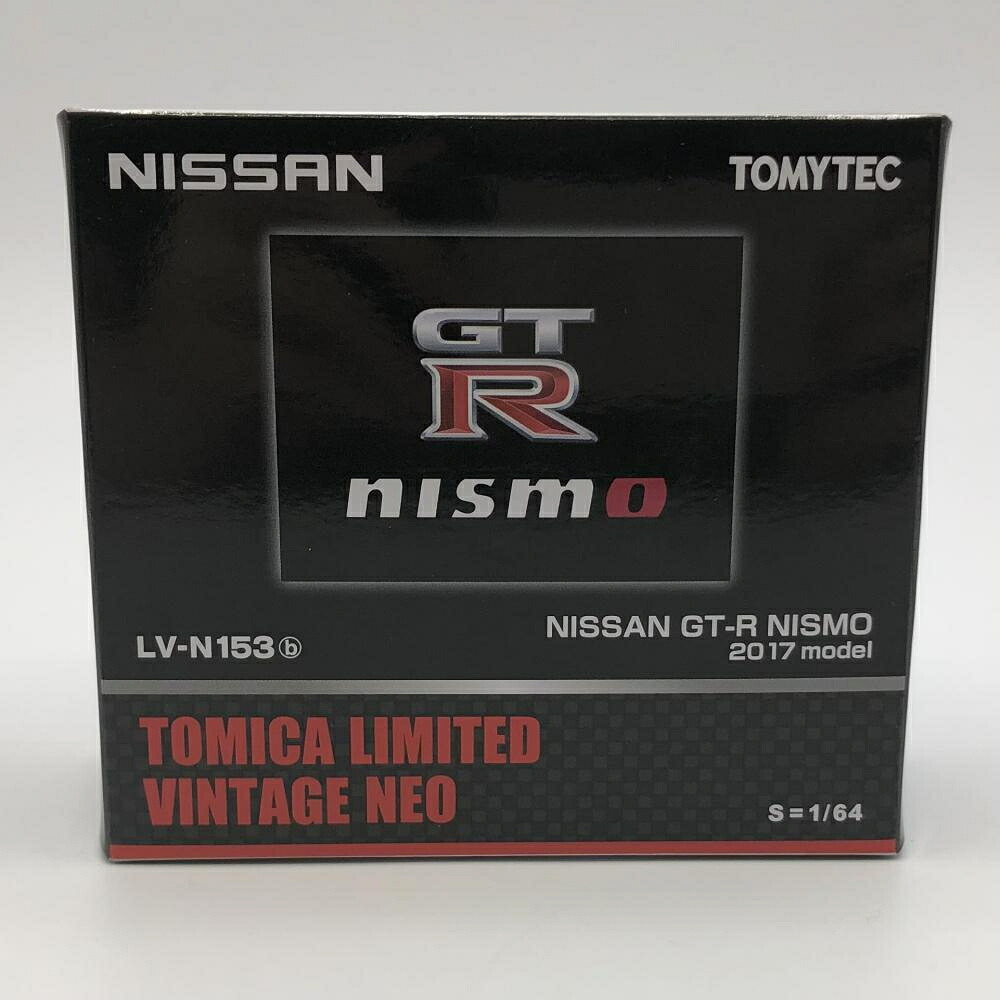 【中古】開封 ﾄﾐｰﾃｯｸ ﾄﾐｶﾘﾐﾃｯﾄﾞ ﾋﾞﾝﾃｰｼﾞﾈｵ 1/64 日産 GT-R ﾆｽﾓ 2017ﾓﾃﾞﾙ[17]