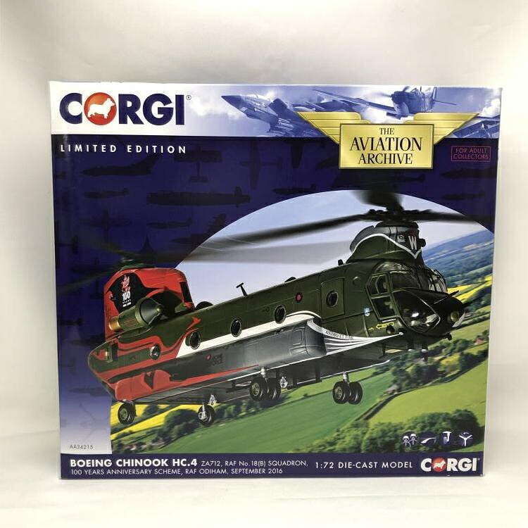 【中古】1/72 ﾎﾞｰｲﾝｸﾞ ﾁﾇｰｸ HC.4 ZA712 RAF No.18(B)飛行隊 100周年記念[19]