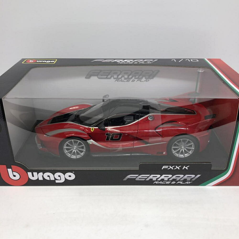 【中古】1/18 フェラーリ FXX K No.10 (レッド) FERRARI Bburago ﾌﾞﾗｰｺﾞ[91]