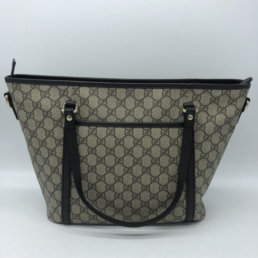 GUCCI 388929 2WAYトートバッグ ブラウン グッチ[19] GGスプリーム