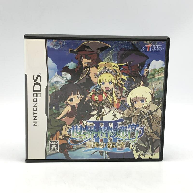シュリンク付未開封 DS 世界樹の迷宮III 星海の来訪者 特典cd付き