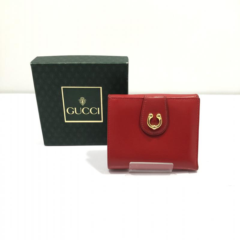 品質一番の GUCCI グッチ OLD オールド ホーシュー コンパクト