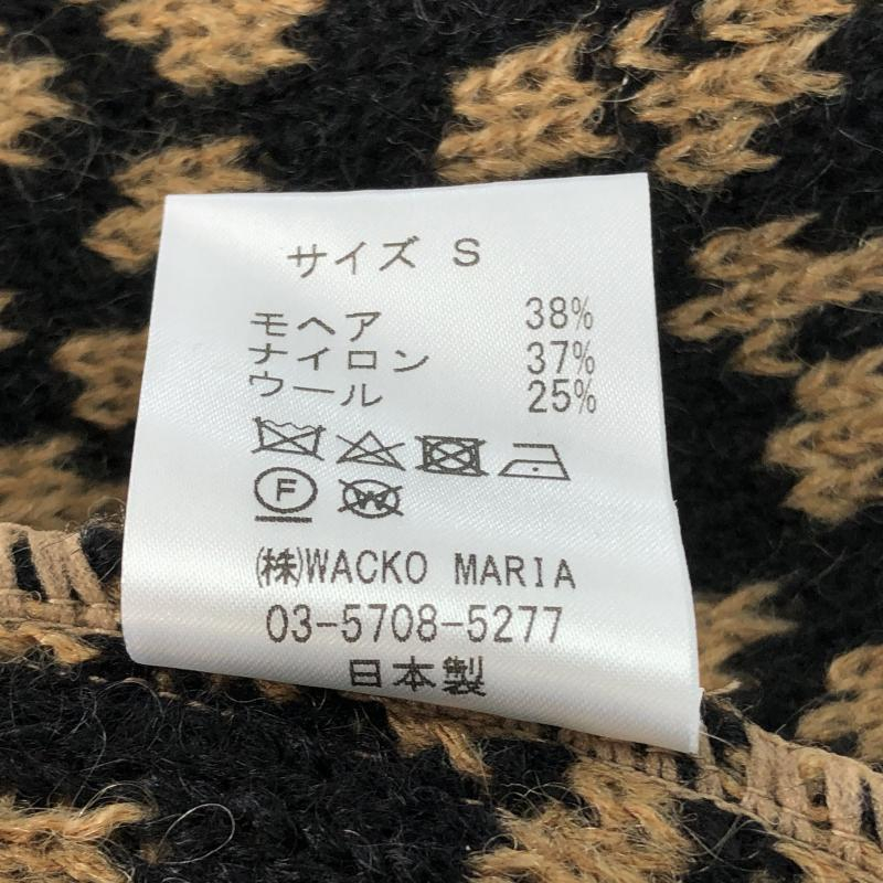 WACKO MARIA ワコマリア レオパード S カーディガン ヘビーモヘア