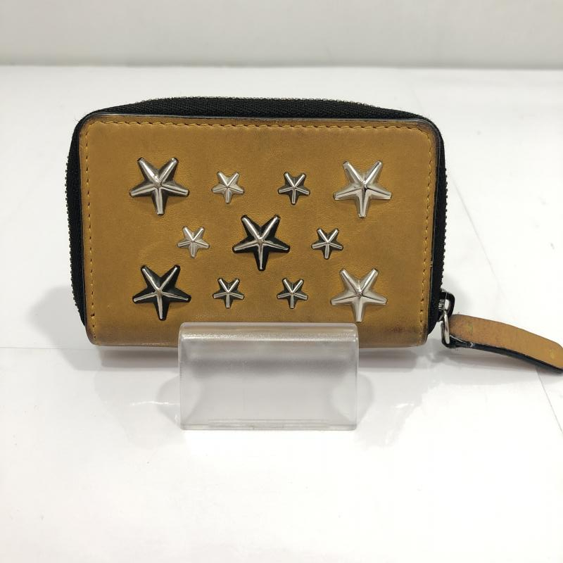 新品未使用】JIMMY CHOO コインケース 星型スタッズ ブラック