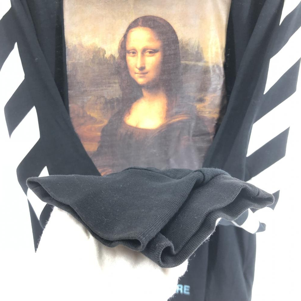 Off-White 18SS DIAG MONALISA L S TEE サイズM ブラック