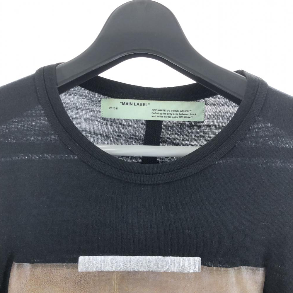 Off-White 18SS DIAG MONALISA L S TEE サイズM ブラック