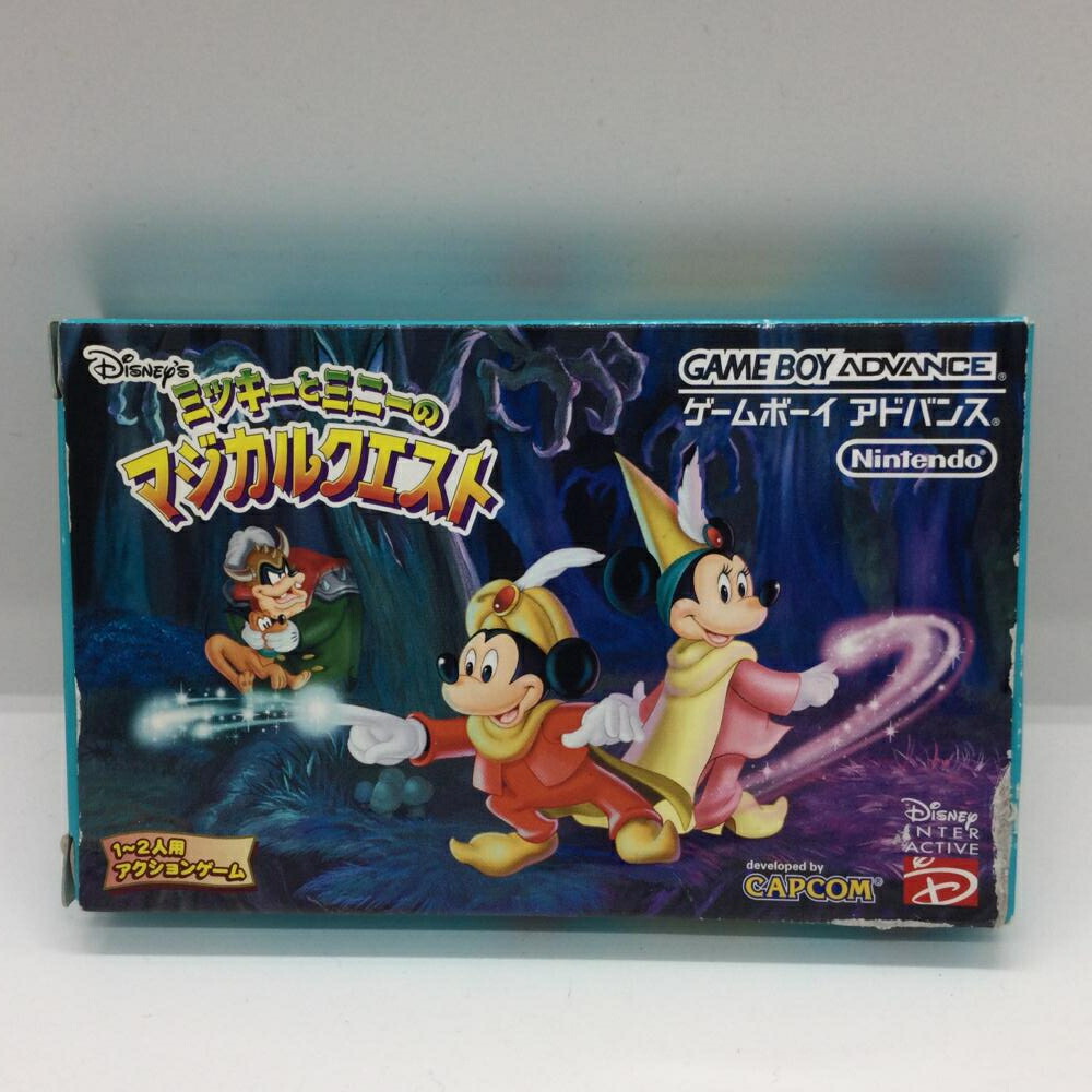 【中古】GBA）ﾐｯｷｰとﾐﾆｰのﾏｼﾞｶﾙｸｴｽﾄ[92]