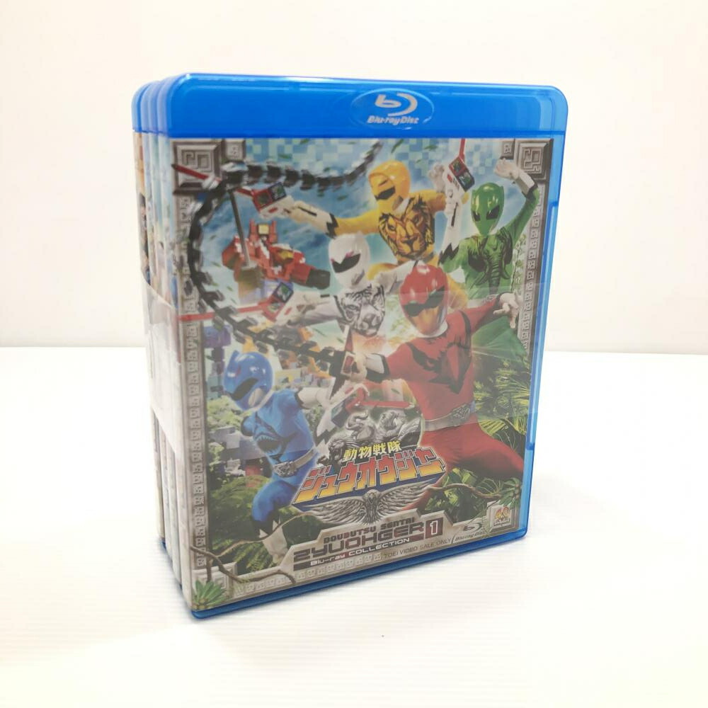 【中古】set　Blu-ray　動物戦隊ジュウオウジャー　Blu-ray COLLECTION1-4セット[24]