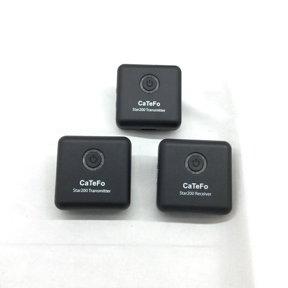 【新品】[店頭展示品] CaTeFo カテフォ ワイヤレスピンマイクシステム　Star200 T2[92]｜お宝創庫