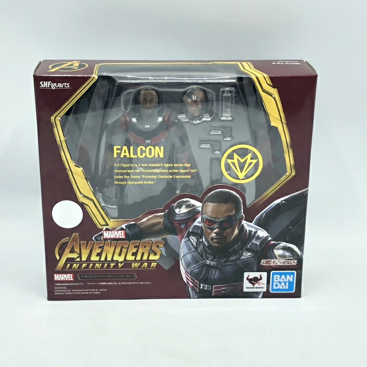 【中古】バンダイ　ＢＡＮＤＡＩ　S.H.Figuarts ファルコン　アベンジャーズ　インフィニティ・ウォー　開封品[70]｜お宝創庫