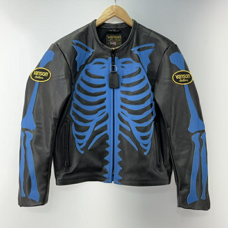 ◉バンソン.モデルF古着◉ 中古・古着通販】VANSON (バンソン) シングルライダース