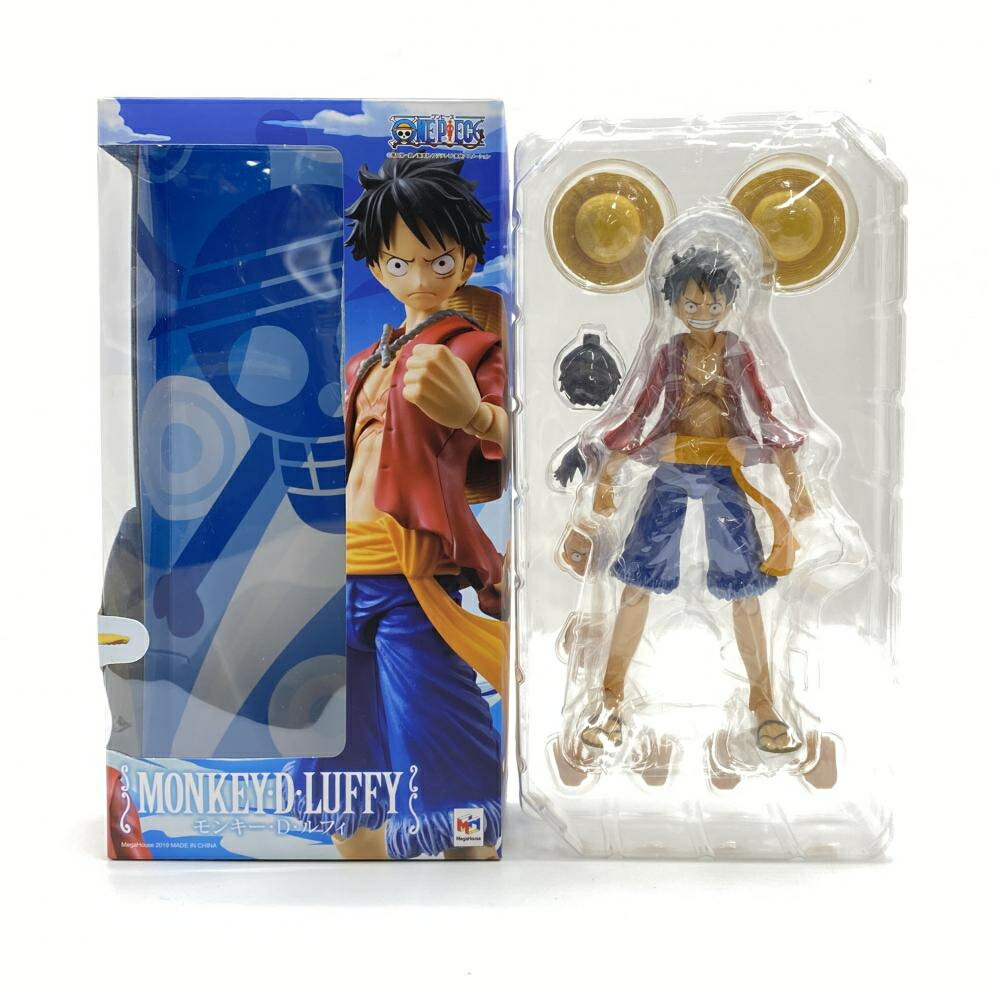 【中古】【開封】ヴァリアブルアクションヒーローズ モンキー・D・ルフィ ワンピース フィギュア メガハウス[95]