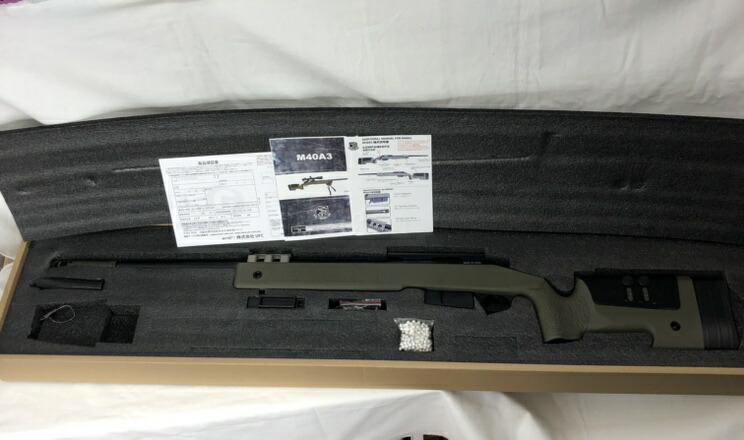 【中古】18歳以上 S&T M40A5 エアーコッキング ライフル　開封品[70]