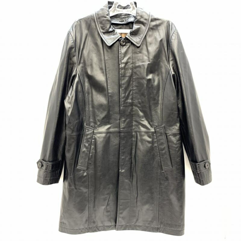 楽天市場】バルマン BALMAIN メンズ レザーコート ラムレザー トレンチ