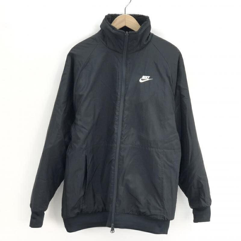 【楽天市場】【中古】nike リバーシブルボアジャケット L Bq6546 011 ブラック ナイキ 10 ：お宝創庫 0615