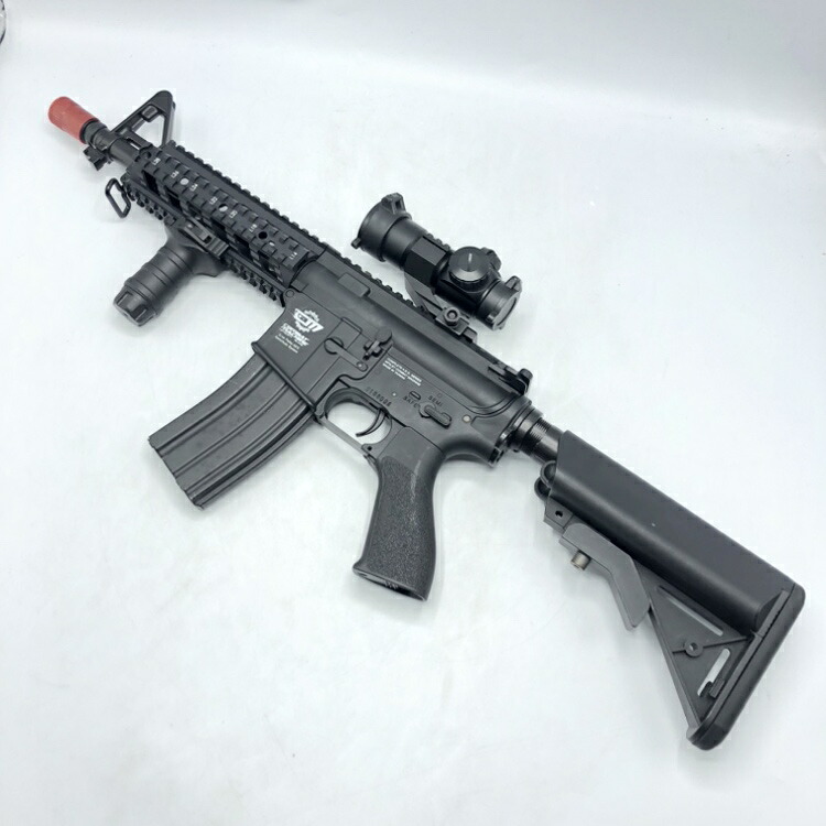【中古】18歳以上 G&G 電動ガン ｽﾍﾟｱﾏｶﾞｼﾞﾝ付き　箱説明書無し、現状品、ガンケース付(汚れ有)、カスタム品[70]