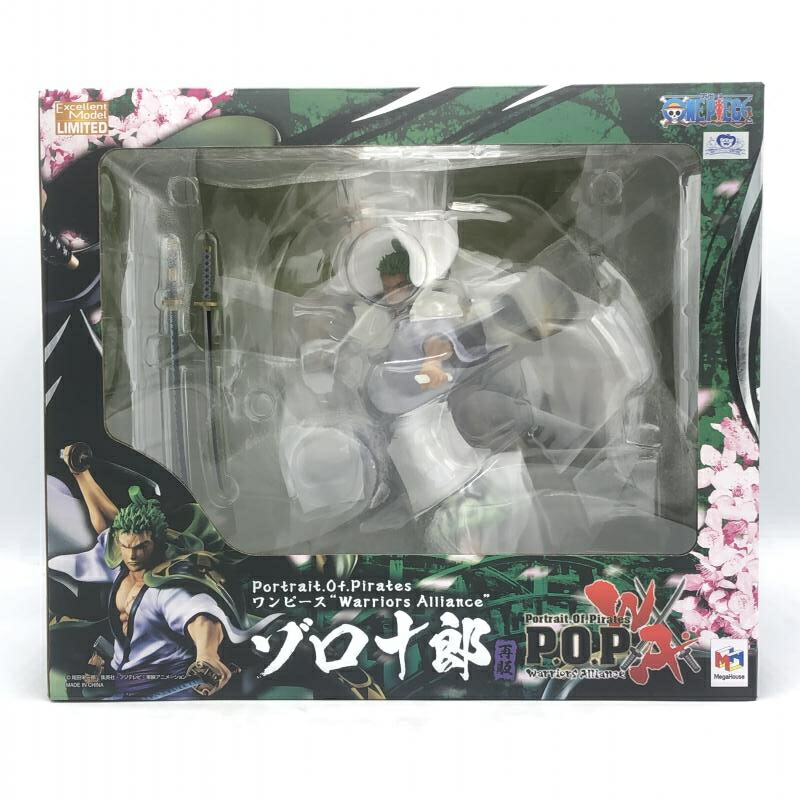 【中古】メガハウス P.O.P ゾロ十郎 ワンピース Portrait.Of.Pirates Warriors Alliance[10]