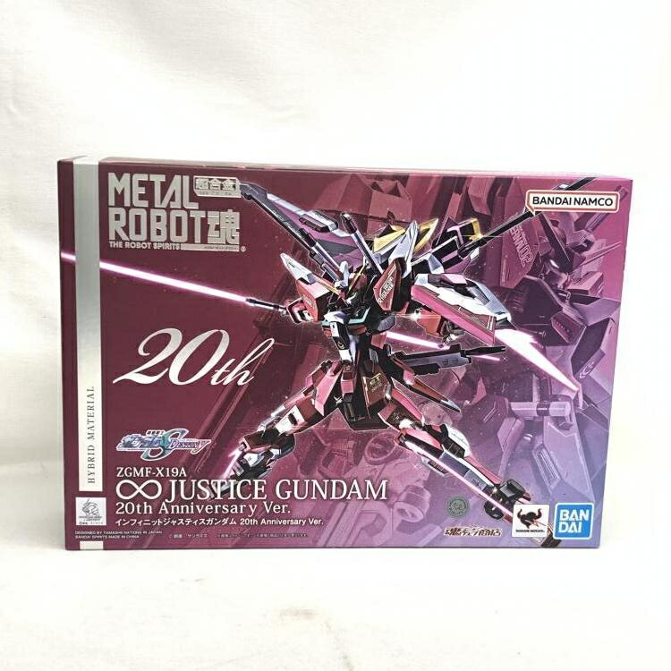 【中古】開封)METAL ROBOT魂 ＜SIDE MS＞ インフィニットジャスティスガンダム 20th Anniversary Ver.[19]