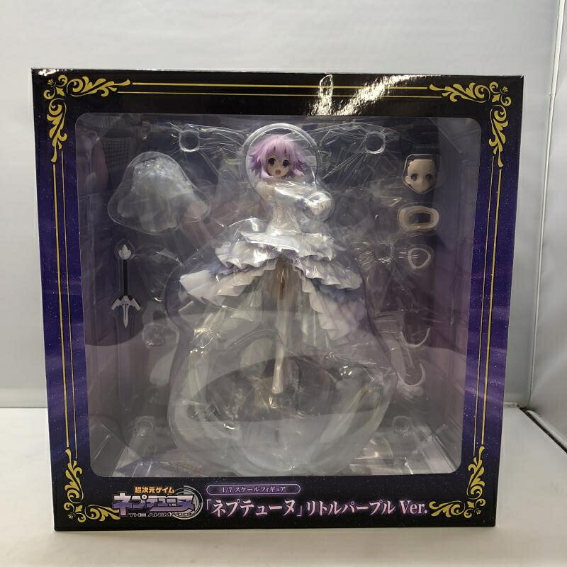 【中古】フロンティアワークス ネプテューヌ 1/7 リトルパープルver 未開封品 超次元ゲイム ネプテューヌ ～陽だまりのリトルパープル～[97]