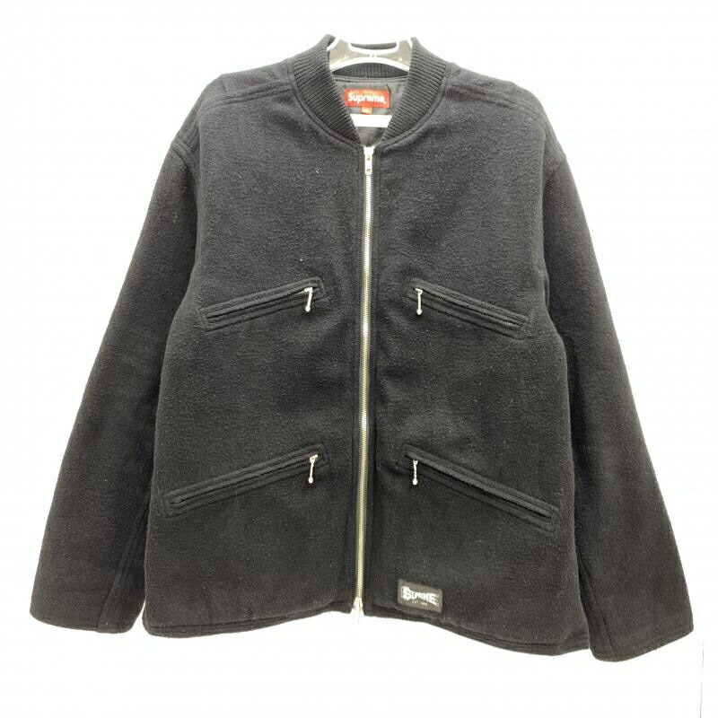 楽天市場】13AW SUPREME × WISE Racing Jacket 黒 S