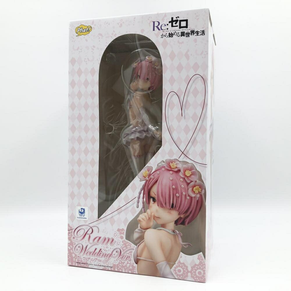 【中古】未開封 Phat! ファット･カンパニー Re:ゼロから始める異世界生活 リゼロ 1/7 ラム ウェディングVer.[17]