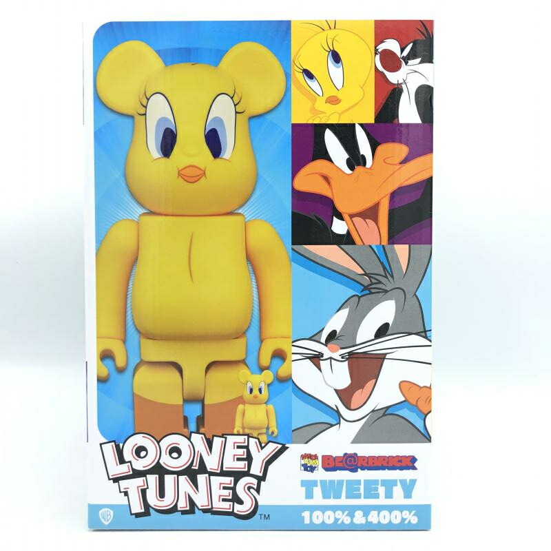 楽天市場】MEDICOM TOY BE@RBRICK TWEETY 100%&400% LOONY TUNES