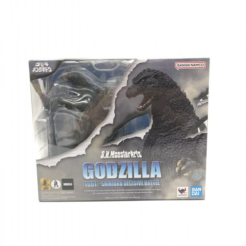 【中古】開封品 S.H.MonsterArts ゴジラ (1991) -新宿決戦- バンダイ「ゴジラVSキングギドラ」[18]画像