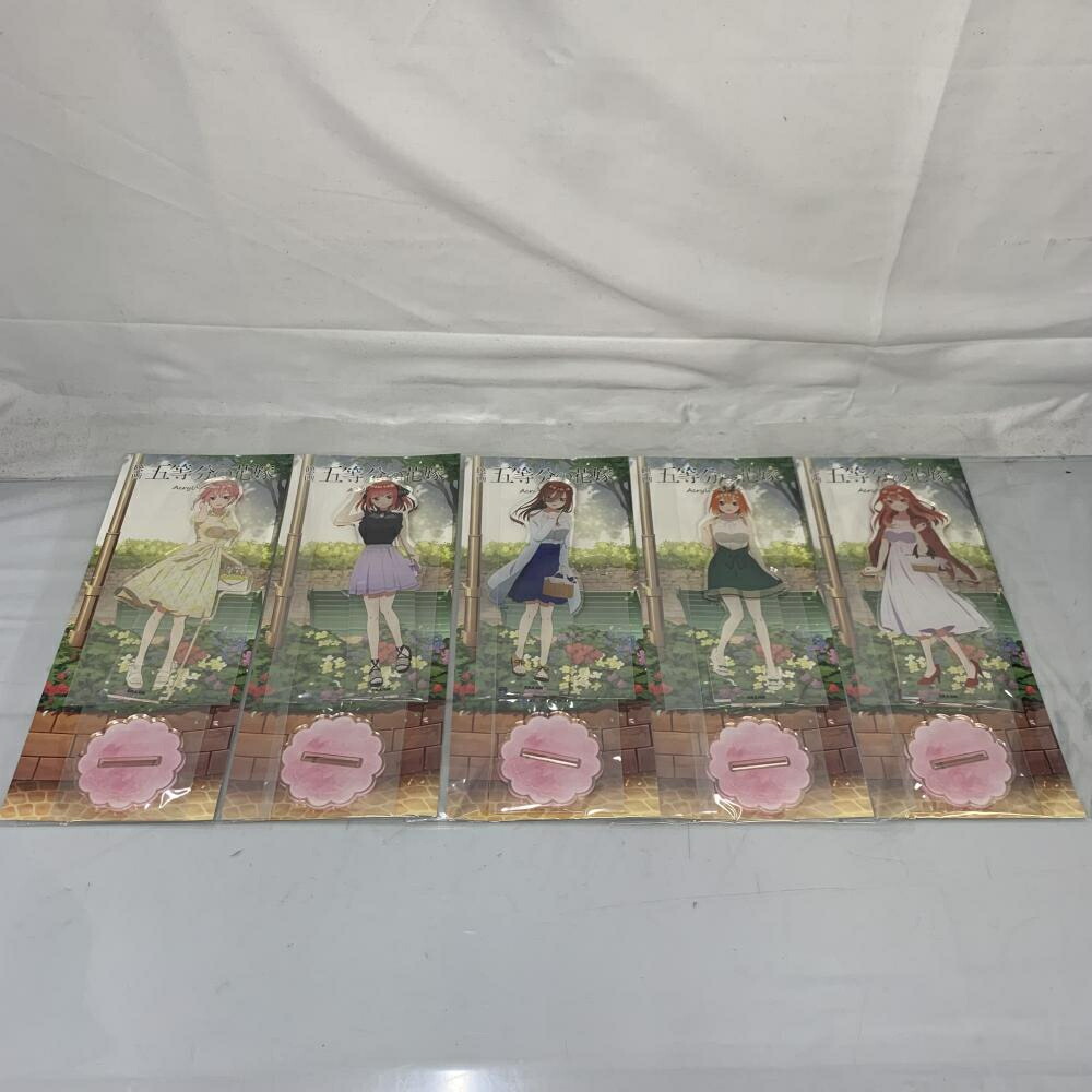 【中古】未開)映画 五等分の花嫁 描き下ろしアクリルスタンド(私服Ver.) 5人セット[91]