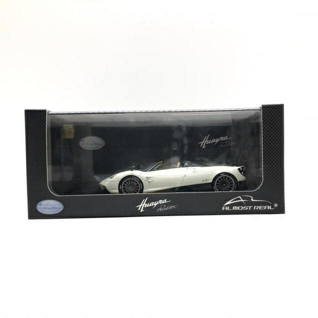 【中古】１／４３ オールモストリアル パガーニ ウアイラ 読み込むはやりっ児 ２０１７ （白いこと）[24] ミニカー・トイカー-車-乗り物のおもちゃ