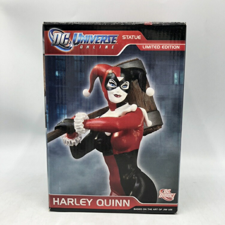 【中古】DCOIRECT　ハーレイ・クイン ～BASED ON THE ART OF JIM LEE～ 「DCユニバース オンライン」開封品、台座に傷有[70] 7,153円