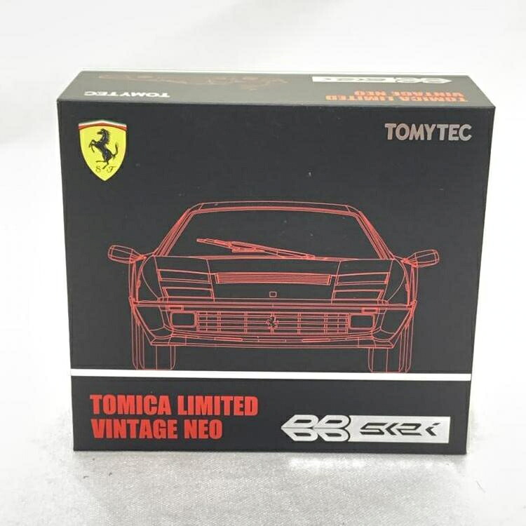 【中古】1/64 トミーテック TLV-NEO フェラーリ 512 BBi (赤)[19]